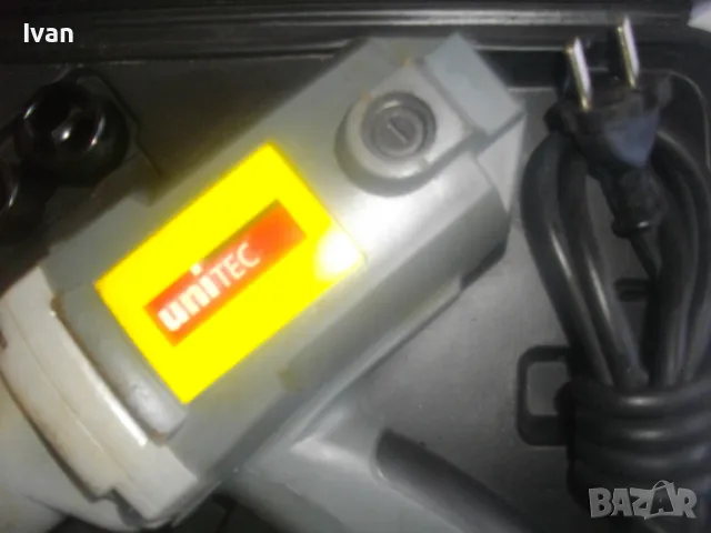 300Nm 900W UNITEC НЕМСКИ ОРИГИНАЛЕН 2014г. ЕЛЕКТРИЧЕСКИ ГАЙКОВЕРТ В КУФАР С 3 ТОРСА НАКРАЙНИЦИ, снимка 7 - Други инструменти - 50415052