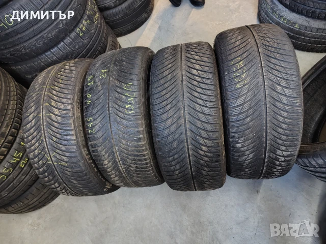4бр.зимни гуми MICHELIN 245 40 19 DOT21 цена за брой, снимка 1