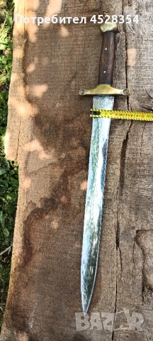 Меч,стар нож като абордажен., снимка 3 - Антикварни и старинни предмети - 50967667