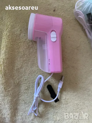 Преносима електрическа машинка за почистване на мъхове и премахване на пух и бобчета от дрехи и Плат, снимка 18 - Други стоки за дома - 48504097