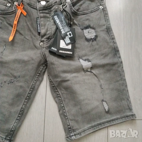 Мъжки дънкови къси гащи DSQUARED2 размер W44, W46, W48, W52, снимка 3 - Къси панталони - 50637053