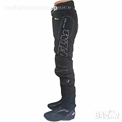 🧥 4989 – FLM Мъжки текстилен мото панталон – Размер 48 – 💵 80 лв, снимка 2 - Аксесоари и консумативи - 50500930