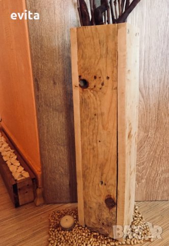 Луксозна ваза от естествено дърво! Ръчна изработка! , снимка 6 - Декорация за дома - 34491999