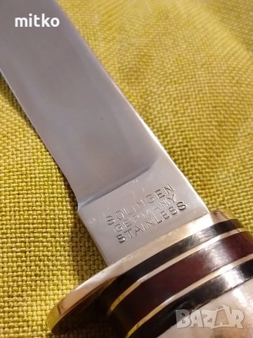 Нож Солинген Solingen , снимка 5 - Ножове - 51220885