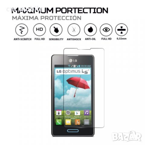 LG E460 - LG L5 II - LG Optimus L5 II протектор за екрана , снимка 2 - Фолия, протектори - 39701058