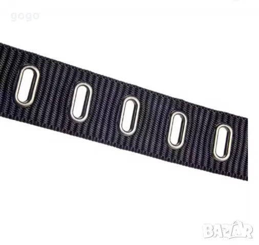 Мъжки колан от плат с метална сплав – дизайнерски, здрав и стилен, снимка 2 - Колани - 50108679