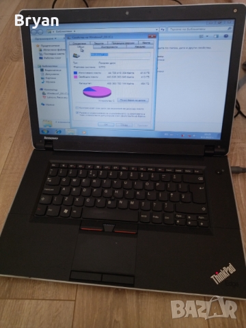Lenovo Thinkpad Edge  i3 лаптоп, снимка 2 - Лаптопи за работа - 36055797