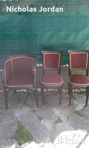 Три антикварни стола, снимка 2 - Столове - 34268669