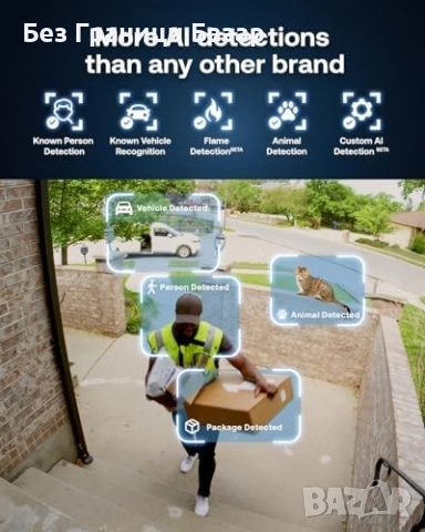 Нова Arlo Pro 6 Безжична охранителна камера 2K HDR Цветно нощно за дом, снимка 3 - Други - 53352045