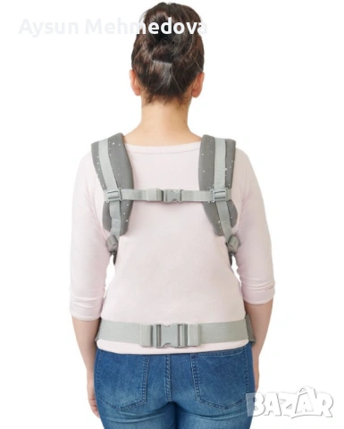 Ергономична раница KinderKraft - Huggy, звездички, снимка 11 - Кенгура и ранички - 53416163