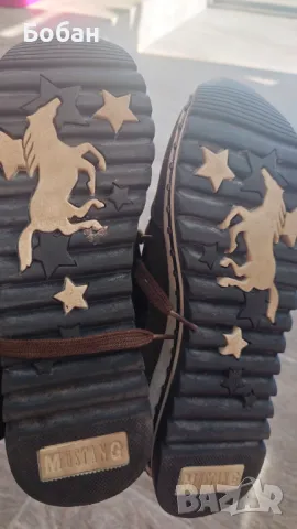 Уникални сникърси Mustang41ном., снимка 4 - Маратонки - 49574063