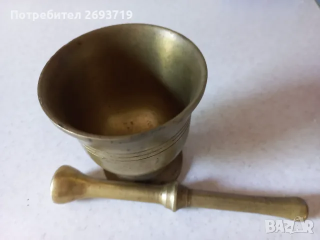 Хаванче с чукало, снимка 3 - Антикварни и старинни предмети - 55888191