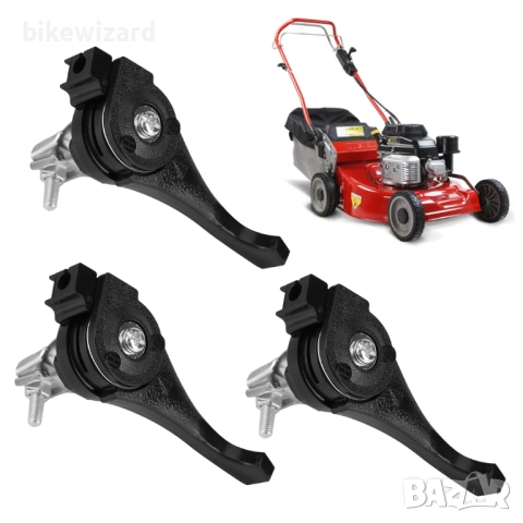 Лост за газта на косачка за трева, 3 броя – черни НОВИ