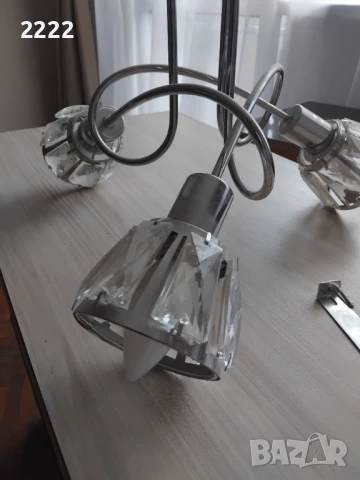 Троен полилей Rabalux, снимка 6 - Полилеи - 51286104