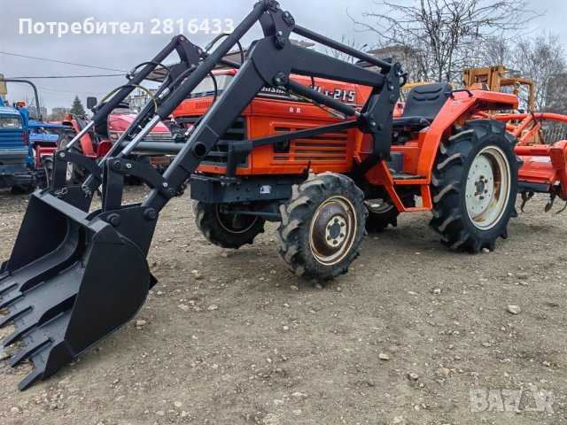 Челен товарач KUBOTA L1-215 4x4, снимка 6 - Селскостопанска техника - 44342184