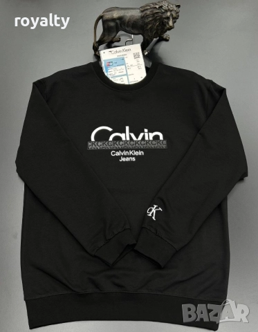 Calvin Klein Черна Мъжка Блуза 