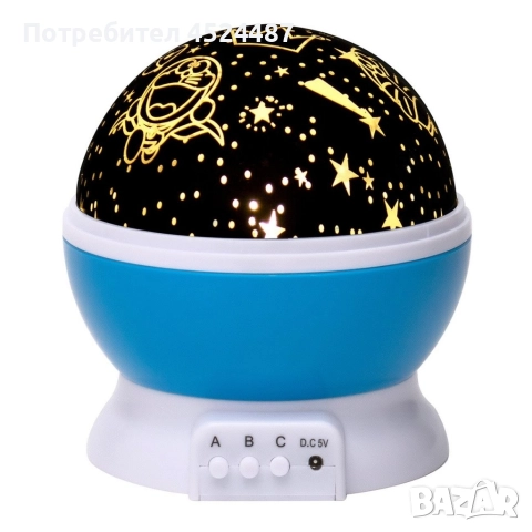 Нощна лампа детски планетариум, снимка 12 - Други - 52668286
