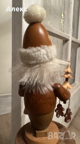 Christian Ulbricht– Колекционерска Немска дървена фигура, тамянник., снимка 7 - Антикварни и старинни предмети - 52795306