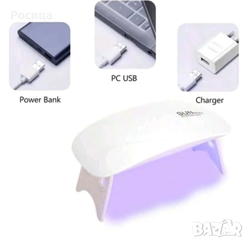 Лампа за маникюр , снимка 2 - Продукти за маникюр - 50972452