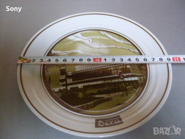 Стар керамичен сувенир за стена., снимка 7 - Антикварни и старинни предмети - 53663851