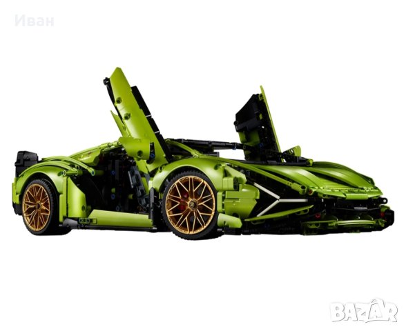 Нови и запепатани !!! LEGO® Technic 42115 - Lamborghini Sián FKP 37, снимка 4 - Други игри - 42700387