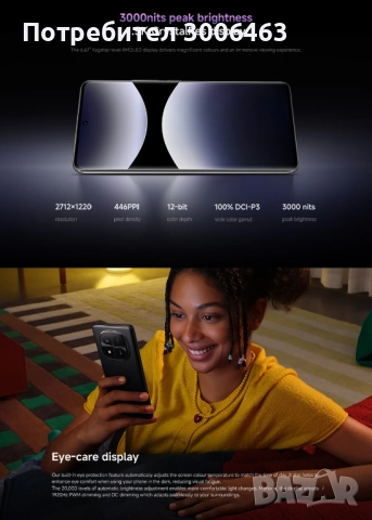 Xiaomi Redmi Note 14 Pro + 5G 12/256  //  Редми Ноте 14 Про + 5G зарядно, снимка 14 - Xiaomi - 52718770