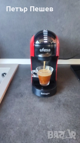 60евро Ufesa Belalagio Rossa 3в1 за капсули Долче Густо, Неспресо или смляно кафе, снимка 4 - Кафемашини - 53665485