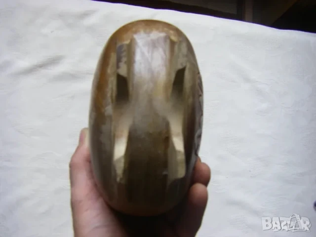 Стара дървена бъклица от 80-те години., снимка 5 - Антикварни и старинни предмети - 50982391