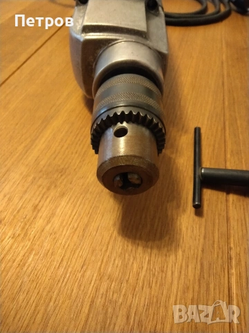 Продавам електрическа двускоростна бормашина ЕЛПРОМ BZ16A - ЛОВЕЧ, снимка 4 - Бормашини - 53636379