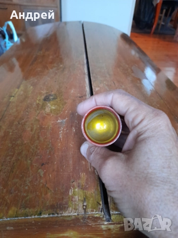 Стара Руска дървена чаша,хохлома #11, снимка 4 - Други ценни предмети - 52893160