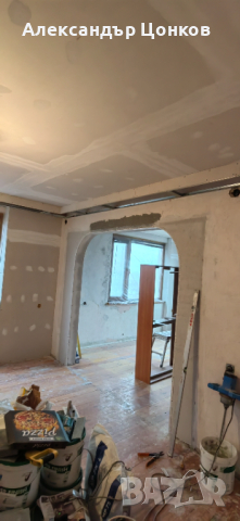 Монтаж на гипскартон.Сухо строителство.Монтажни работи, снимка 11 - Ремонти на къщи - 44531821