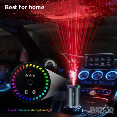 Овлажнител и пречиствател за коли 3-в-1 HpLive, снимка 6 - Аксесоари и консумативи - 52929984