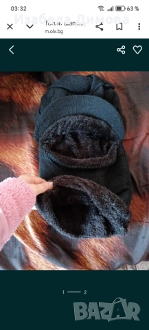 Шапка и шал 2 в 1