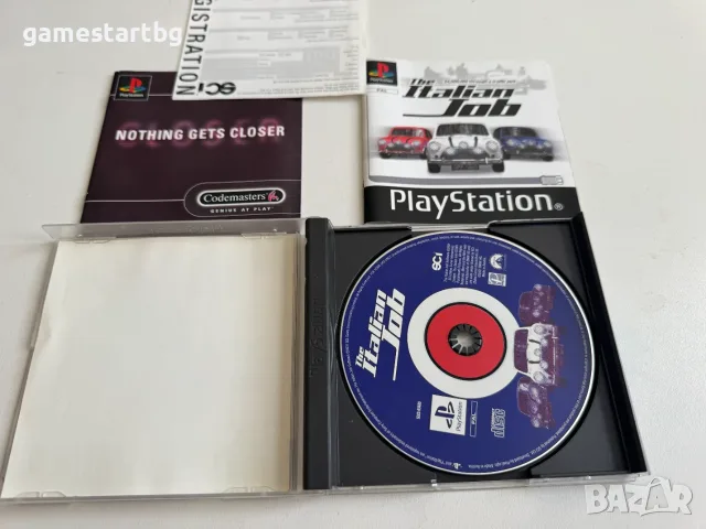   The Italian Job за PS1, снимка 2 - Игри за PlayStation - 56039894