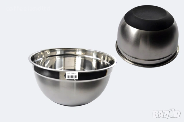 Купа неръждаема 30 см, гумирана - 7148