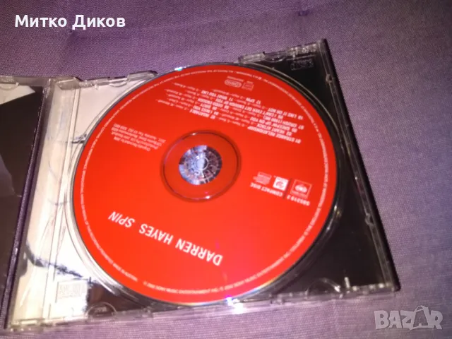 Darren Hayes -Spin-The voice  of savage garden CD компакт диск отличен, снимка 4 - CD дискове - 50302357
