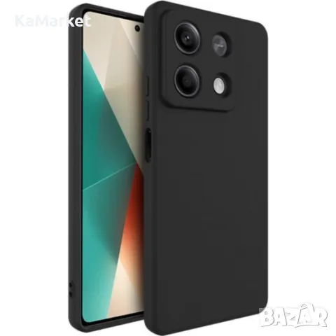 Силиконов кейс bSmart Silicone Soft Cover, За Xiaomi Redmi Note 13 Pro 5G, Черен, снимка 1 - Калъфи, кейсове - 47837799