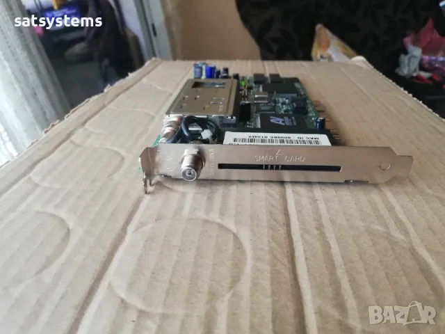 PCI DVB-S TV Tuner Card Telemann SkyMedia 200D , снимка 2 - Други - 48074243
