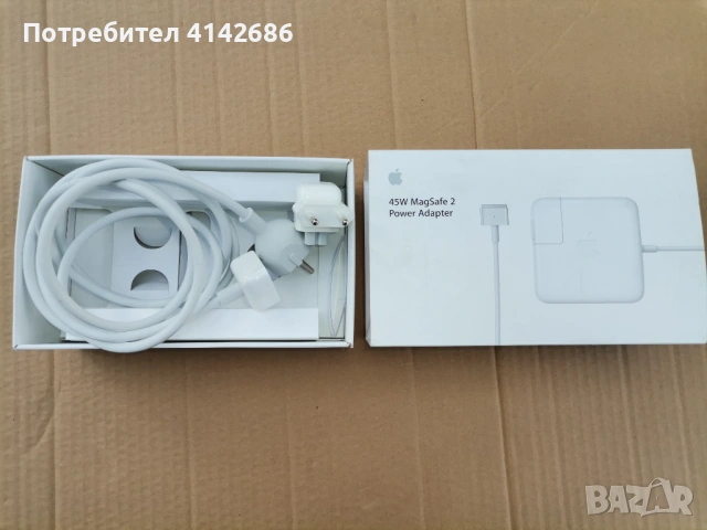 Оригинален удължителен кабел и адаптер за 45W MagSafe 2 Power Adapter , снимка 3 - Кабели и адаптери - 53636171