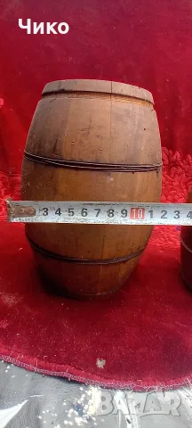 2бр стари дървени бурета, снимка 6 - Антикварни и старинни предмети - 55788536