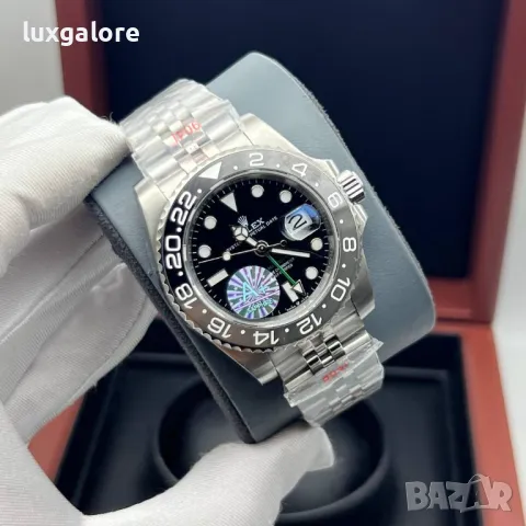 Мъжки часовник Rolex GMT-Master II с автоматичен механизъм, снимка 2 - Мъжки - 48796241