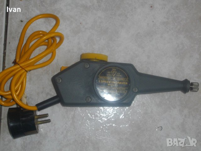 Ел.Гравьорка-Английска-За Гравиране Върху Повърхности-Старо Качество-Почти Нова-BURGESS ENGLAND-2 Ск, снимка 16 - Инструменти за гравиране - 41467135