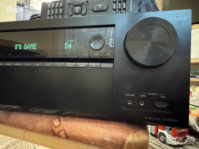 Като нов Onkyo TX-NR656, снимка 3 - Ресийвъри, усилватели, смесителни пултове - 48326261