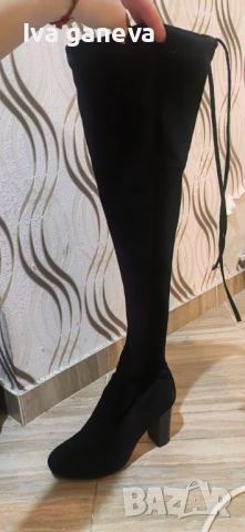 Дамски чизми , снимка 2 - Дамски ботуши - 53487511