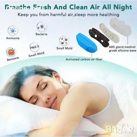 Устройство против Хъркане и Пречиствател на Въздуха MX-555 – За спокоен сън и лесно дишане навсякъде, снимка 11 - Други - 53244536