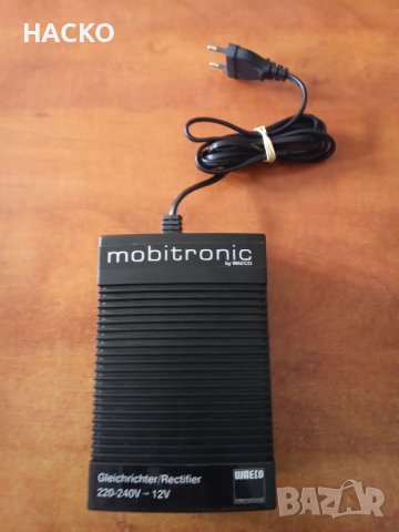 Мрежов Адаптер Mobitronic by WAECO 220/12 волта 5А 60W, снимка 2 - Хладилни чанти - 41285819