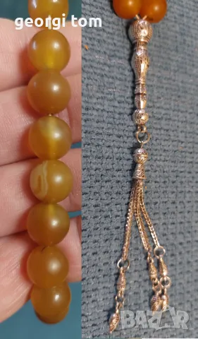 Броеници от полускъпоценни камъни, снимка 5 - Арт сувенири - 48705011