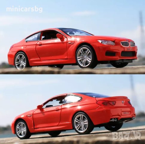 Метални колички: BMW M6 (БМВ), снимка 1 - Колекции - 34232846