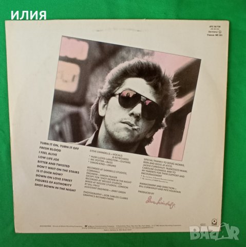 Steve Swindells – 1980 - Fresh Blood(ATCO Records – ATC 50 738)(New Wave, Pop Rock), снимка 2 - Грамофонни плочи - 44826272
