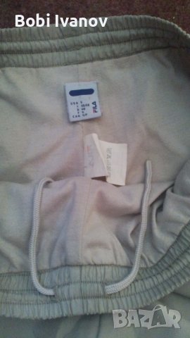 Fila сив спортен панталон размер M 48, снимка 3 - Спортни дрехи, екипи - 42535803